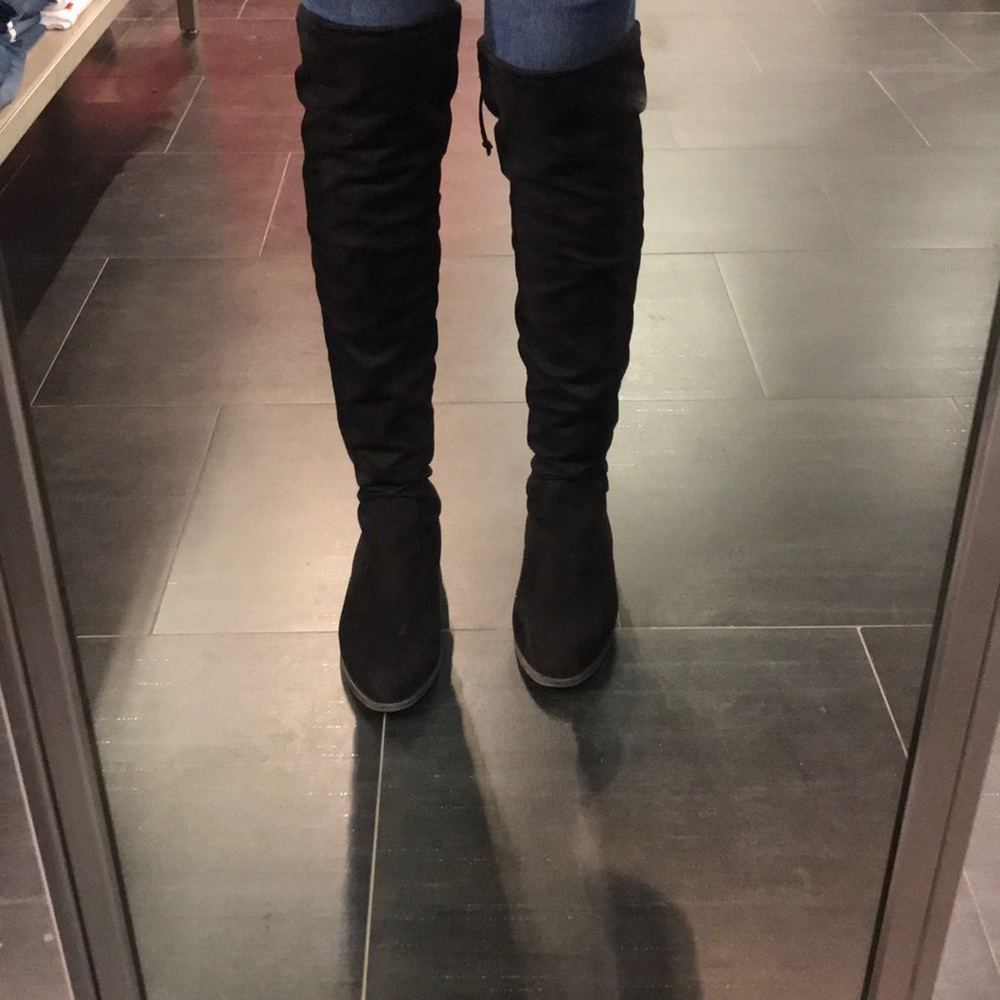 Knee high boots